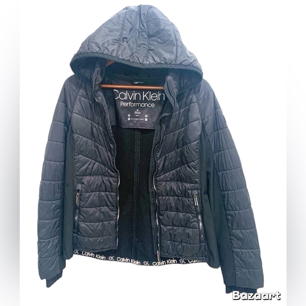 Calvin Klein Performance Women Black Jacket Sz: M